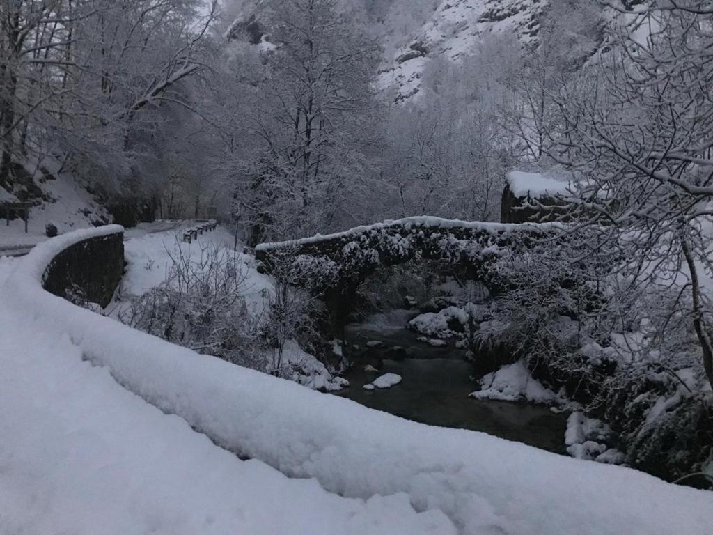 La Casina De Tielve De Cabrales Dentro Del Parque Nacional Picos De Europa Villa Bagian luar foto